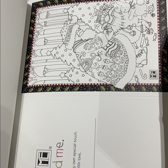 Mary Englebreit “Something to do for the Holidays” a coloring and activity book - Picture 8 of 11